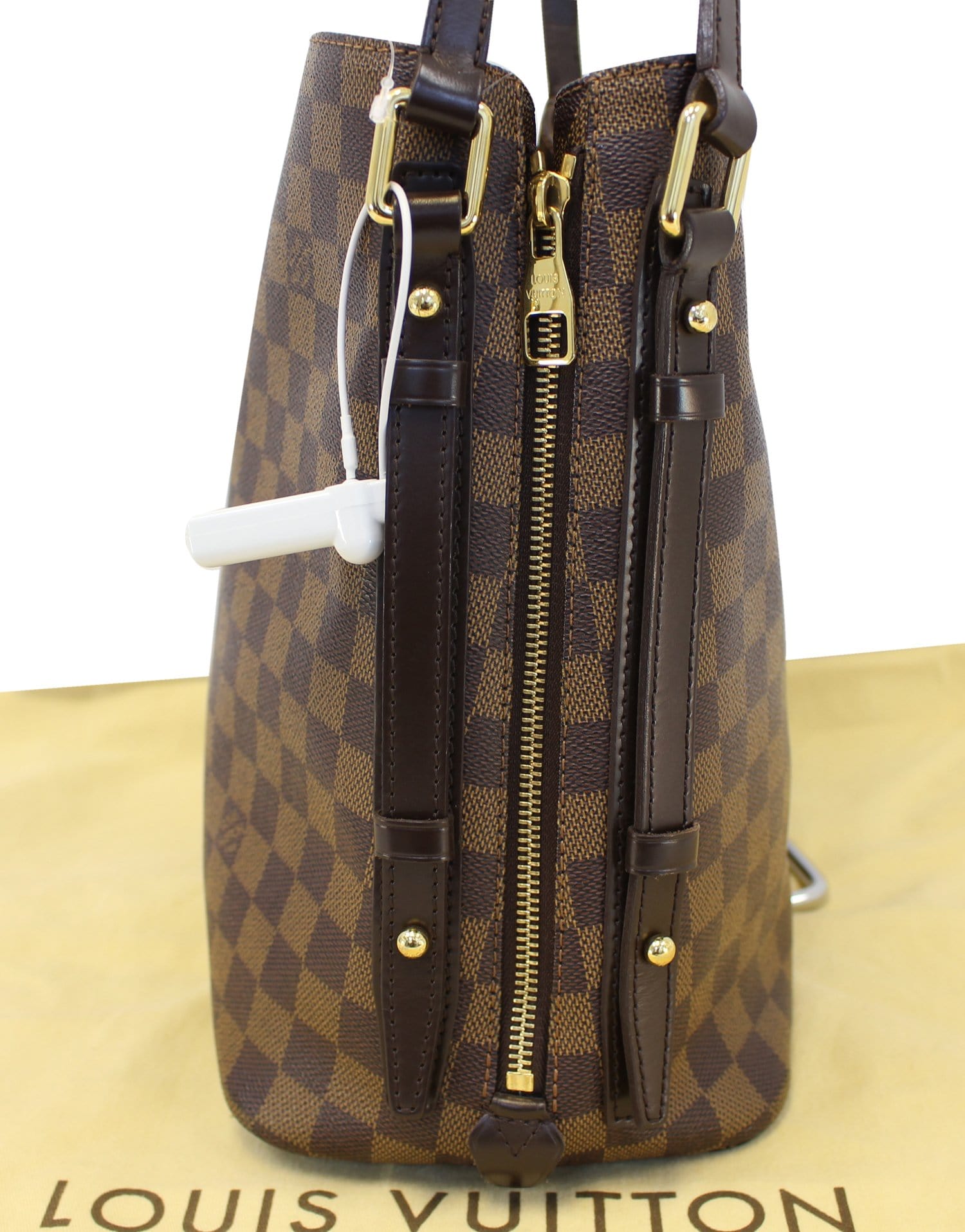 Louis Vuitton Damier Ebene Cabas Rivington Shoulder Bag - LV Canada