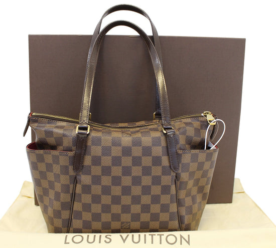 Louis Vuitton Damier Ebene Totally PM Shoulder Bag –