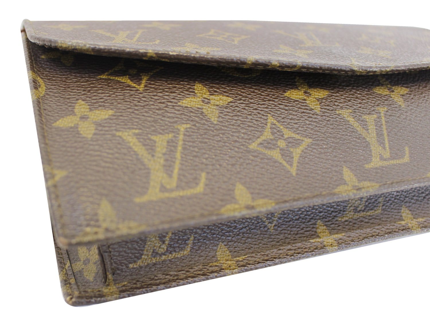 LOUIS VUITTON Monogram Canvas Pochette Rabat Clutch