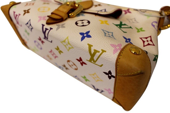 Louis Vuitton Monogram Multicolore Eliza Shoulder Bag White