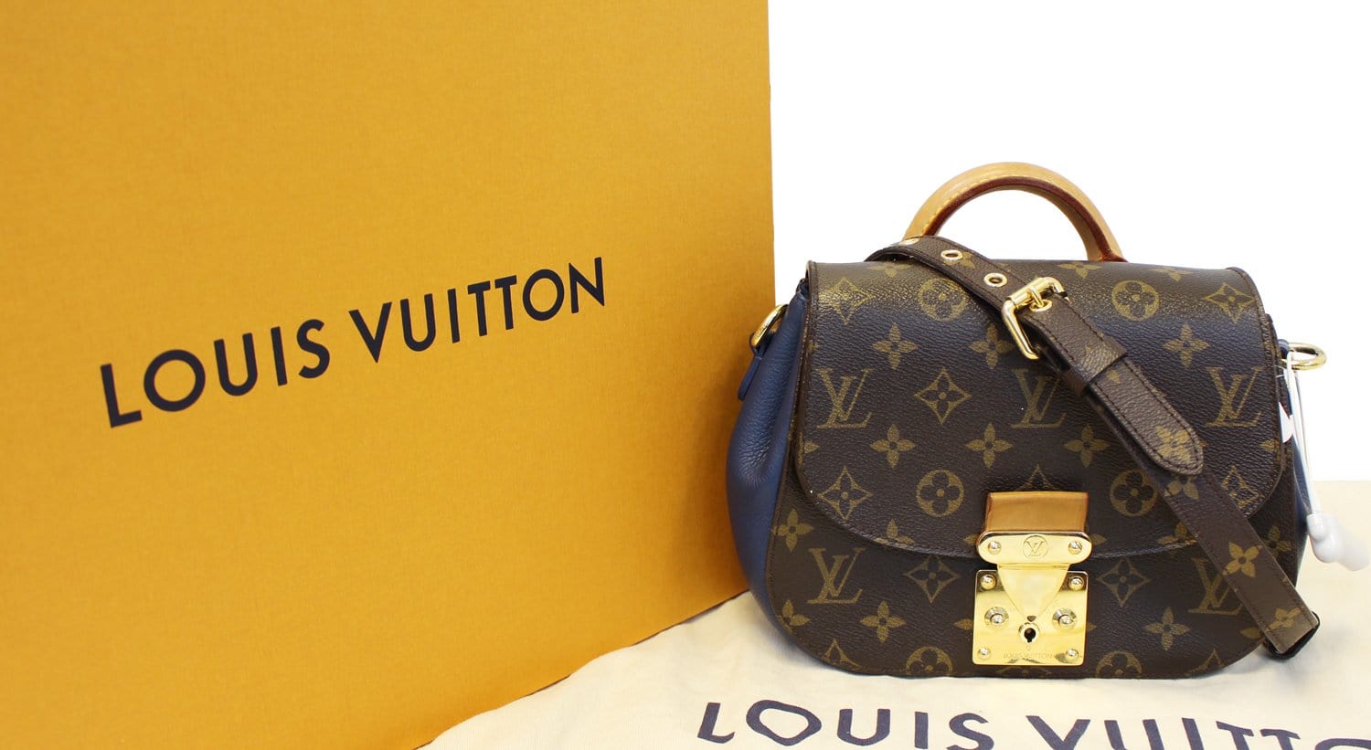 Louis Vuitton Celeste Monogram Canvas and Leather Eden PM Bag at