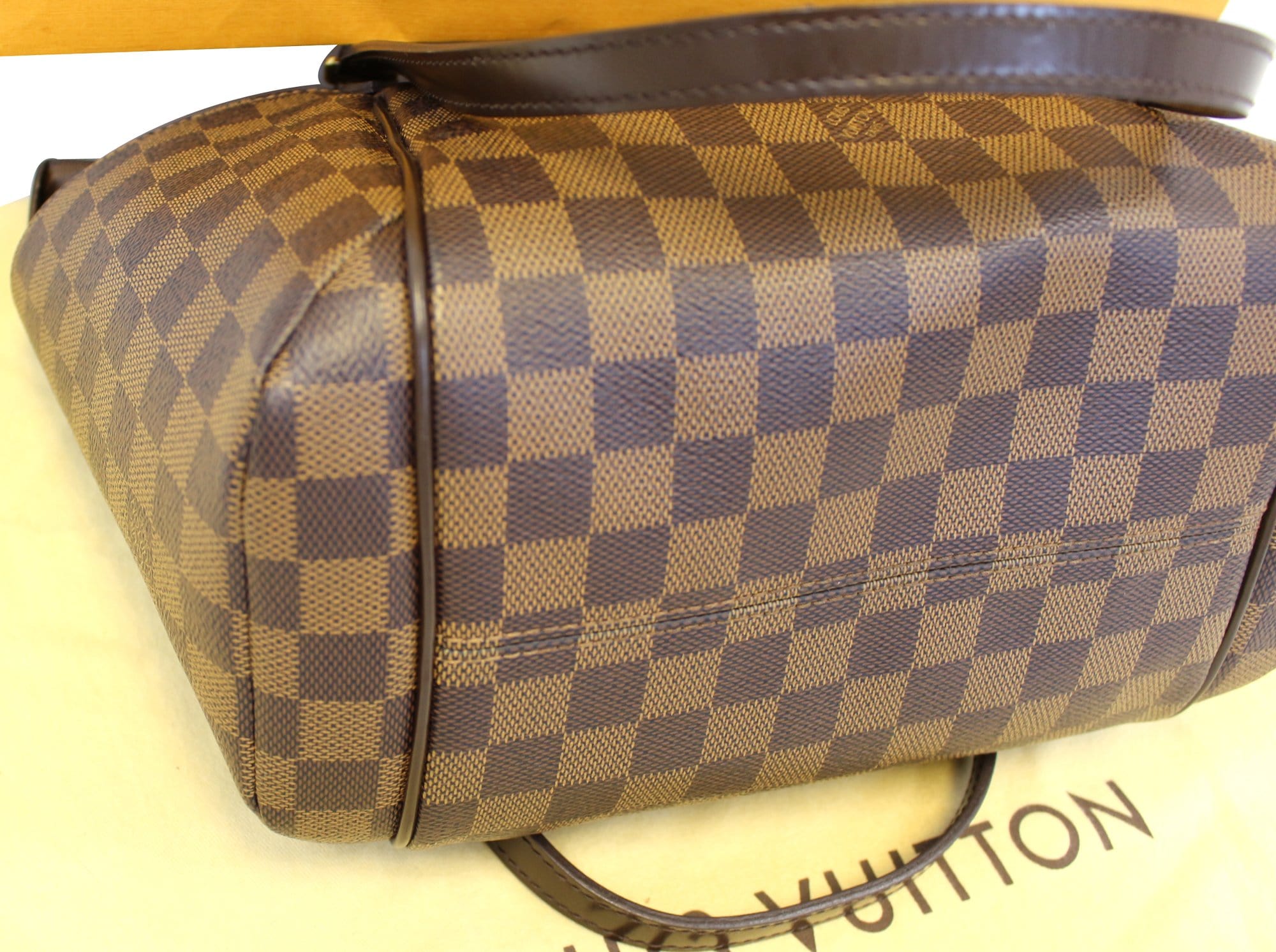 LOUIS VUITTON Damier Ebene Totally PM NM Shoulder Tote Bag