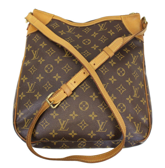 Brown Louis Vuitton Monogram Odeon NM MM Crossbody Bag – Designer Revival