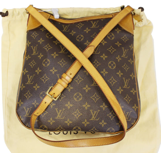 Louis Vuitton Odeon Crossbody MM Brown Canvas