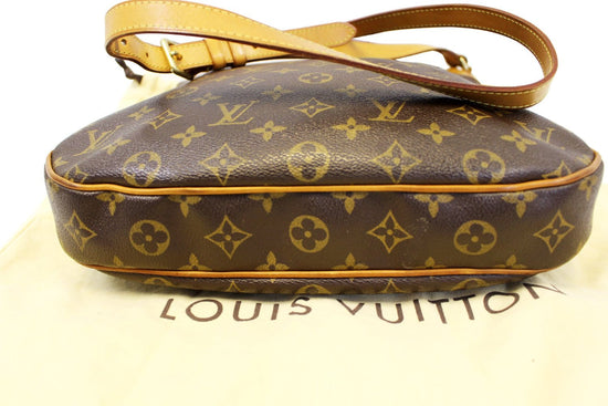 Odéon cloth crossbody bag Louis Vuitton Brown in Cloth - 36108613