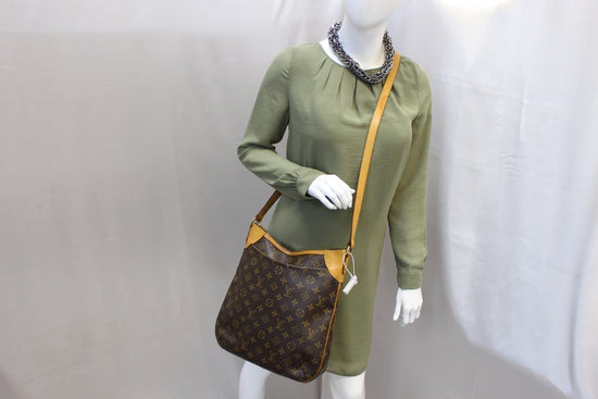 Louis Vuitton Odeon Crossbody MM Brown Canvas