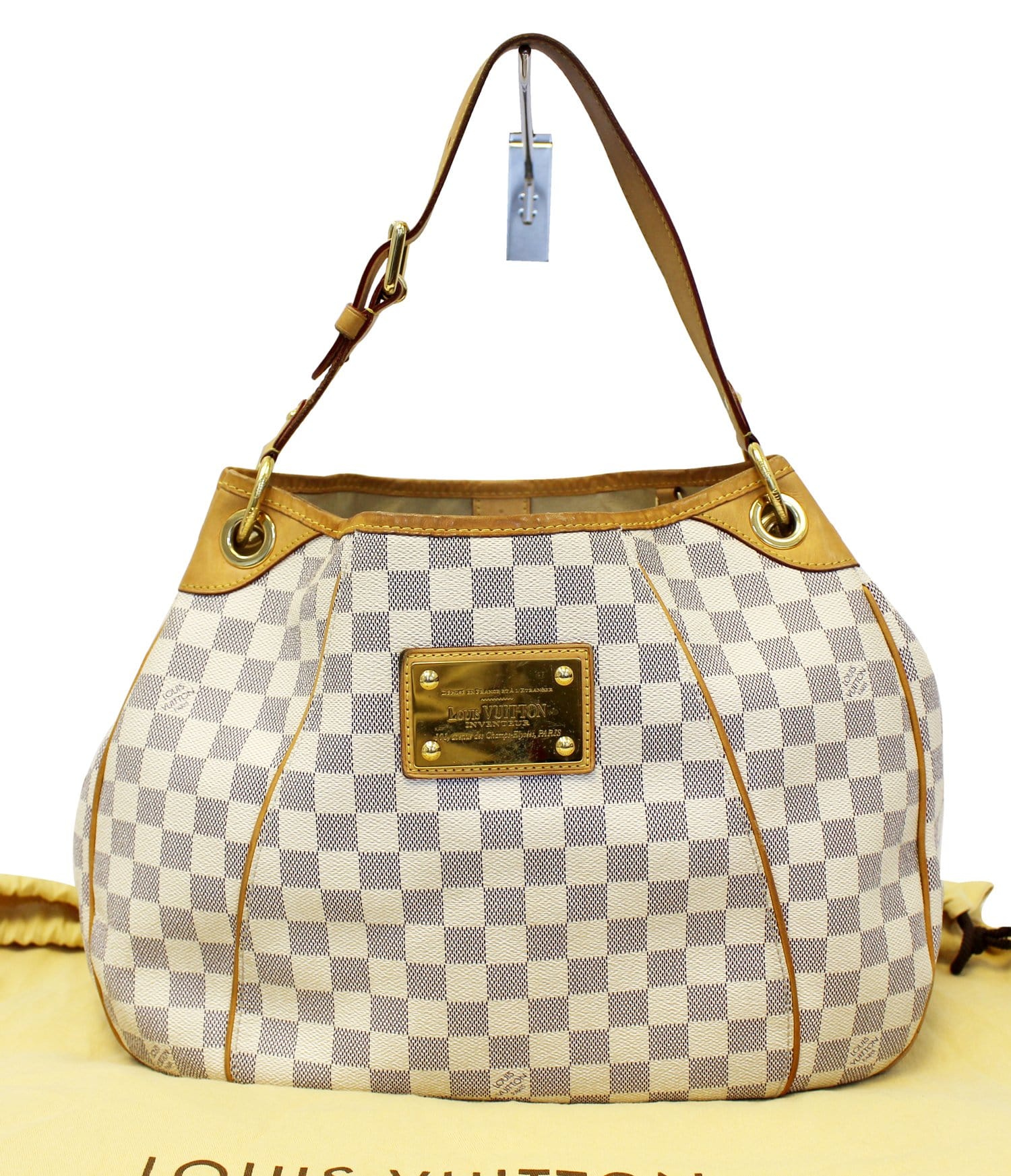 Louis-Vuitton Damier Azur Galliera PM Shoulder Bag