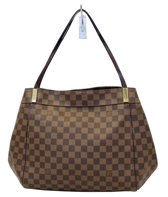 Louis Vuitton Berkeley mm Azur Damier Boston Shoulder Bag LV-0918N-0003