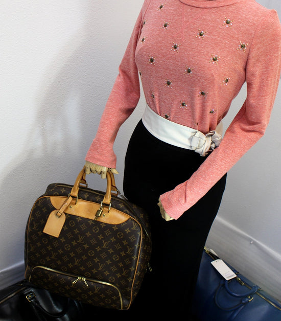 Louis Vuitton // Brown Evasion Boston Travel Bag – VSP Consignment