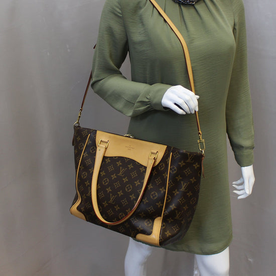 Louis Vuitton Estrela NM 872341 Monogram 2way Brown Coated Canvas Shoulder  Bag, Louis Vuitton