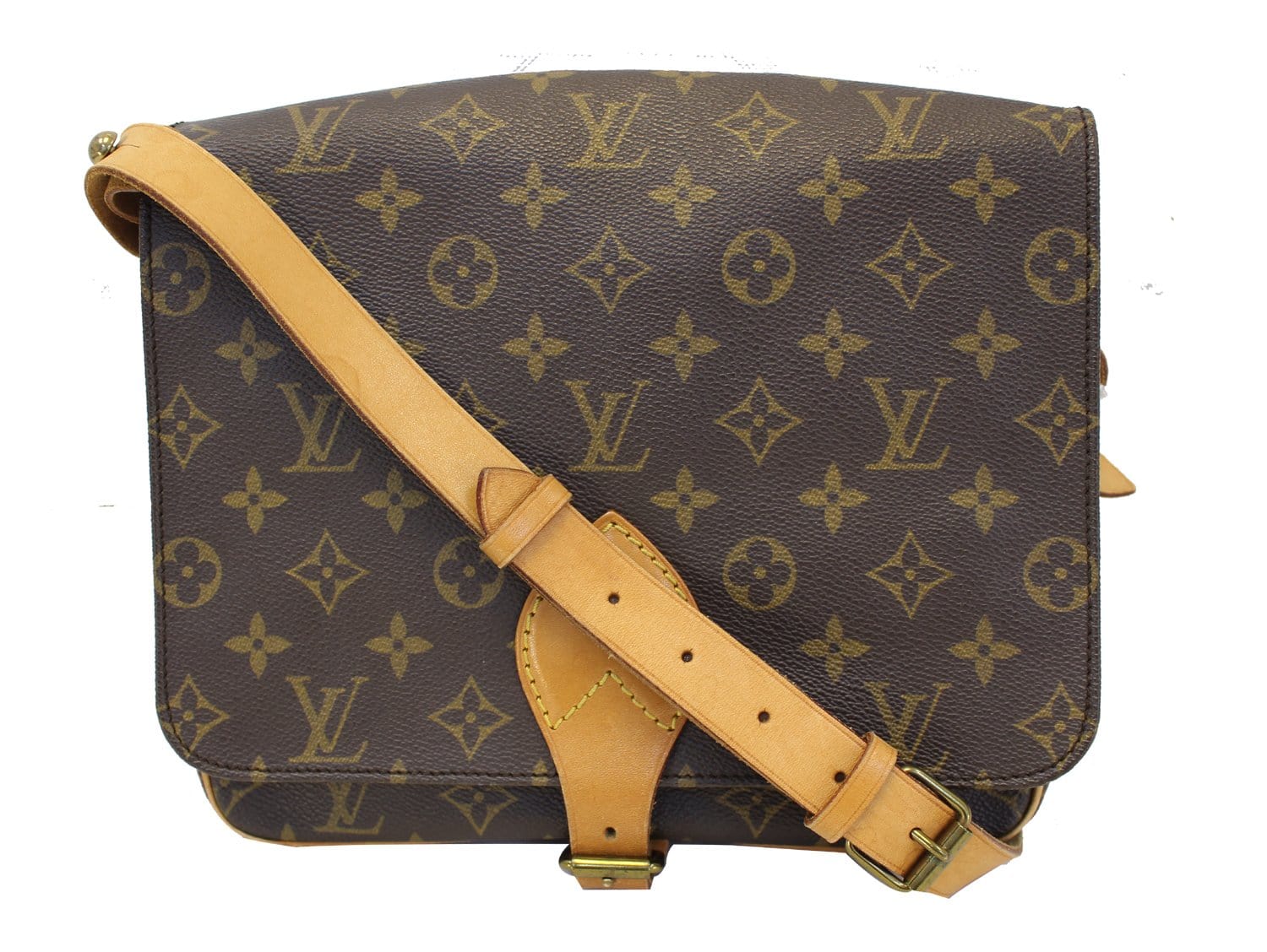 Louis Vuitton Monogram Canvas Cartouchiere GM Shoulder Bag