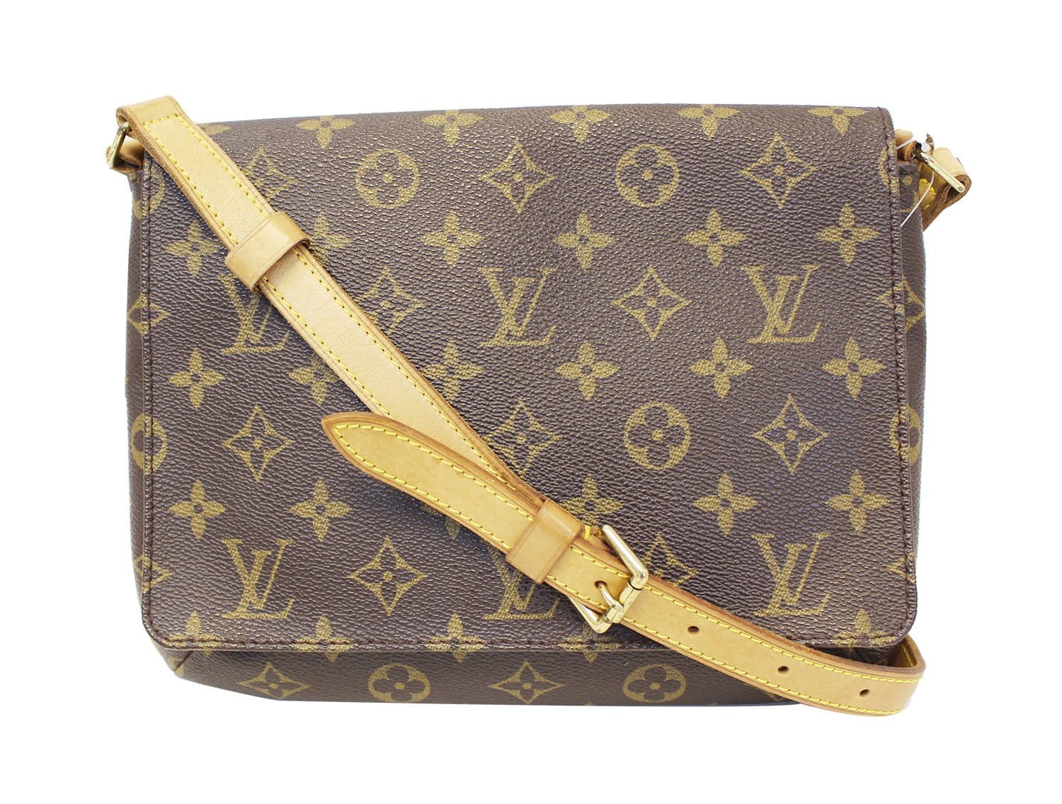 LOUIS VUITTON MUSETTE TANGO MONOGRAM CANVAS SHORT STRAP SHOULDER