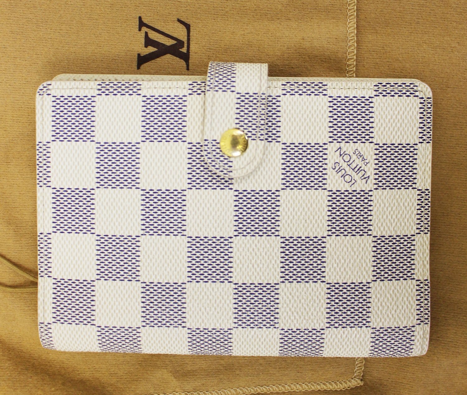 Louis Vuitton damier azur pm agenda set up 