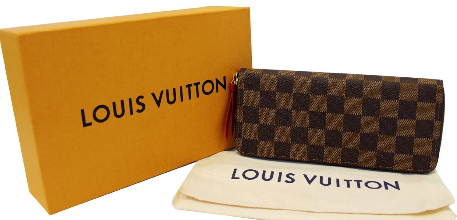 Item 34 Louis Vuitton Clemence Wallet Damier Ebeneem - THE PURSE AFFAIR