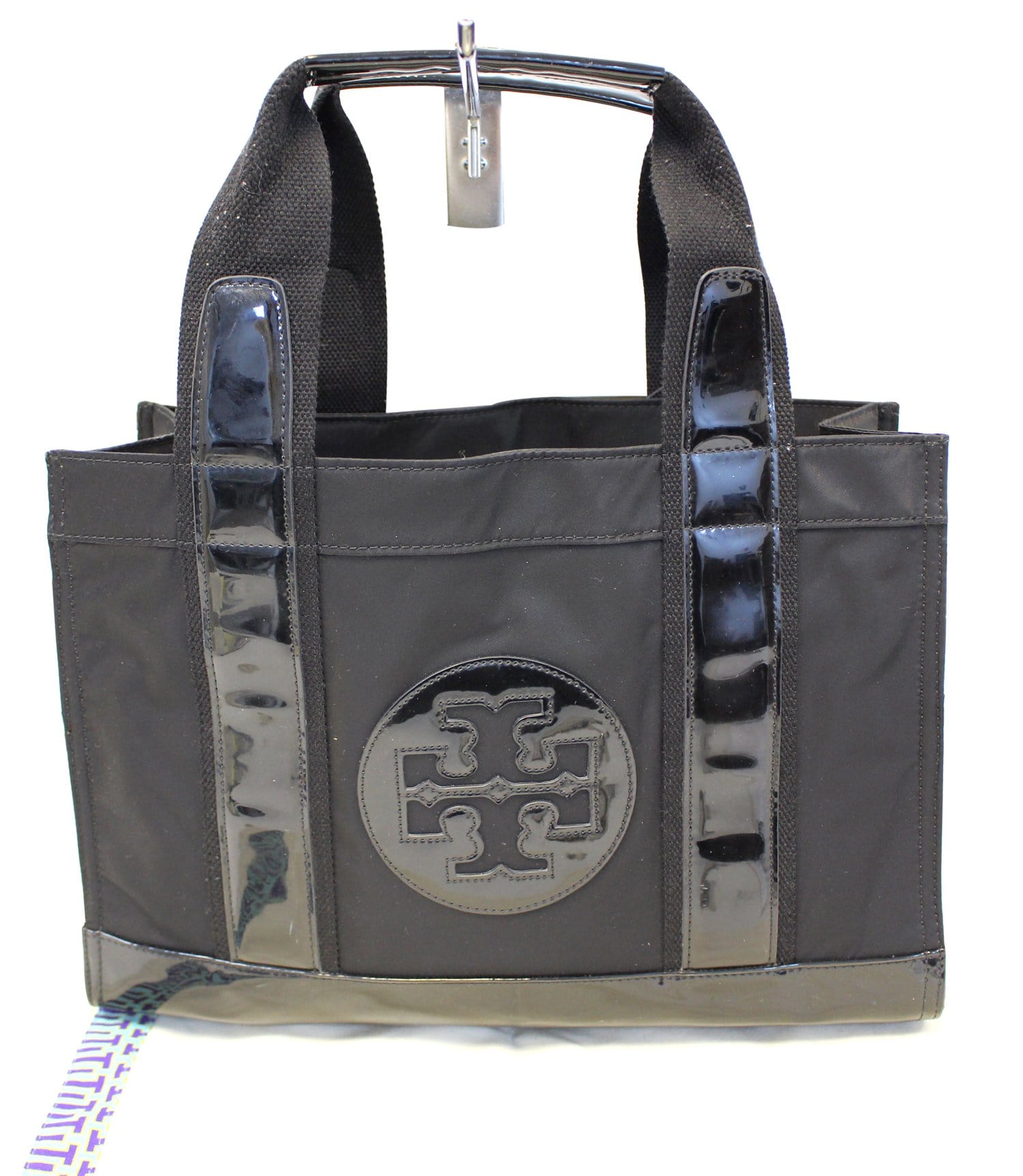 Tory+Burch+88366+Nylon+Tote+Bag%2C+Large+-+Black for sale online
