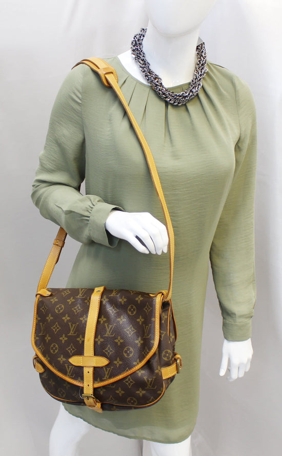 Louis Vuitton Monogram Canvas Saumur 30 at Jill's Consignment