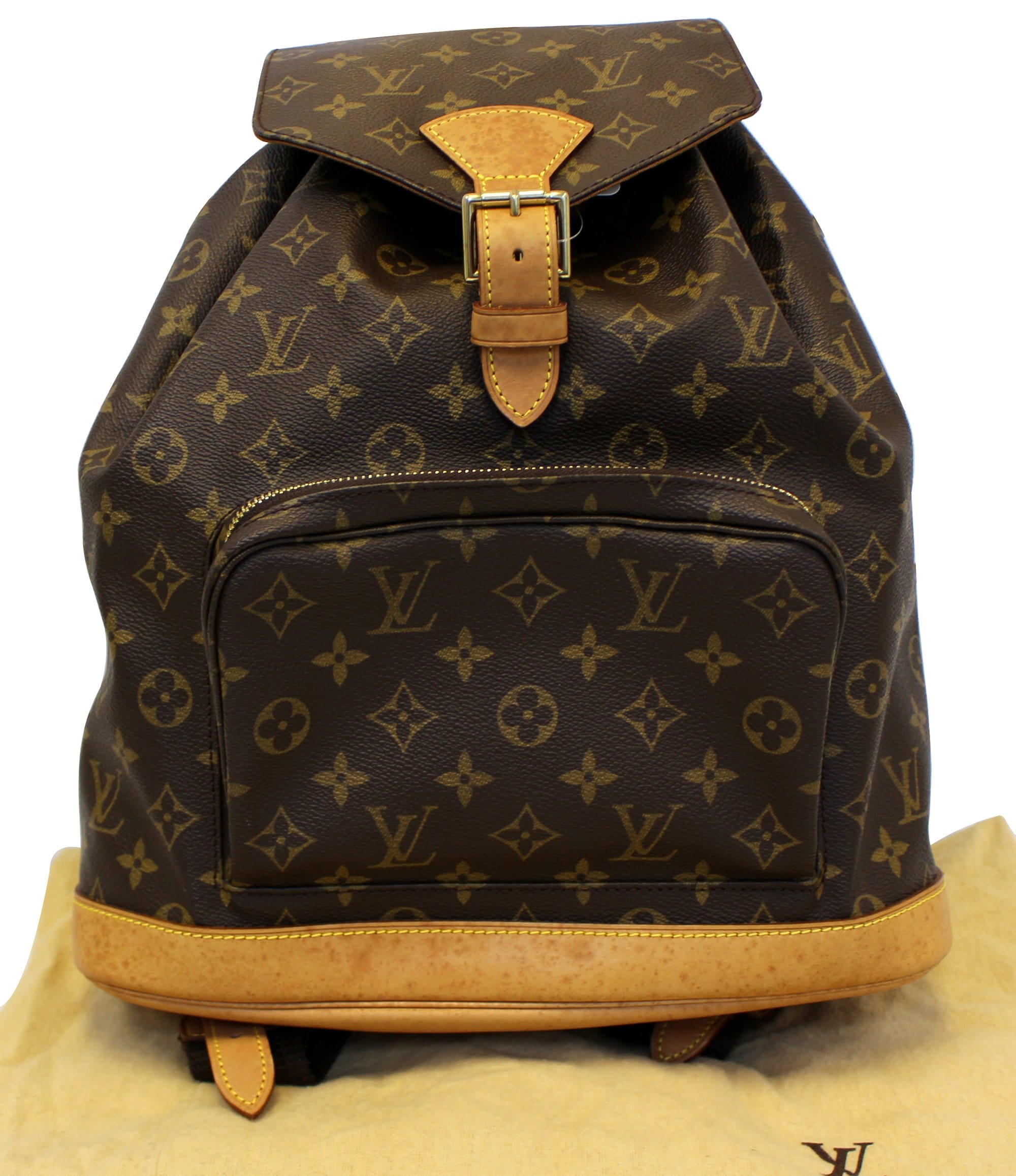 Louis Vuitton Monogram Montsouris GM - Brown Backpacks, Handbags