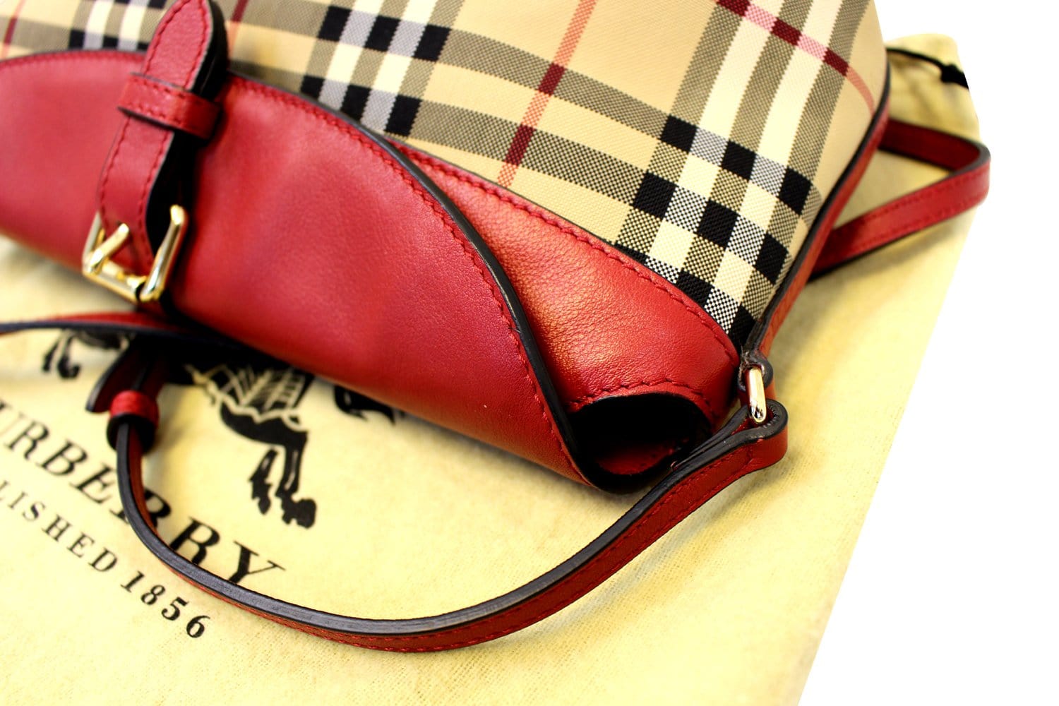 burberry red crossbody bag