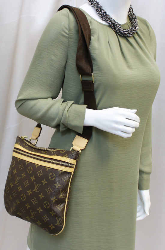 LOUIS VUITTON Monogram Canvas Pochette Bosphore Crossbody Bag