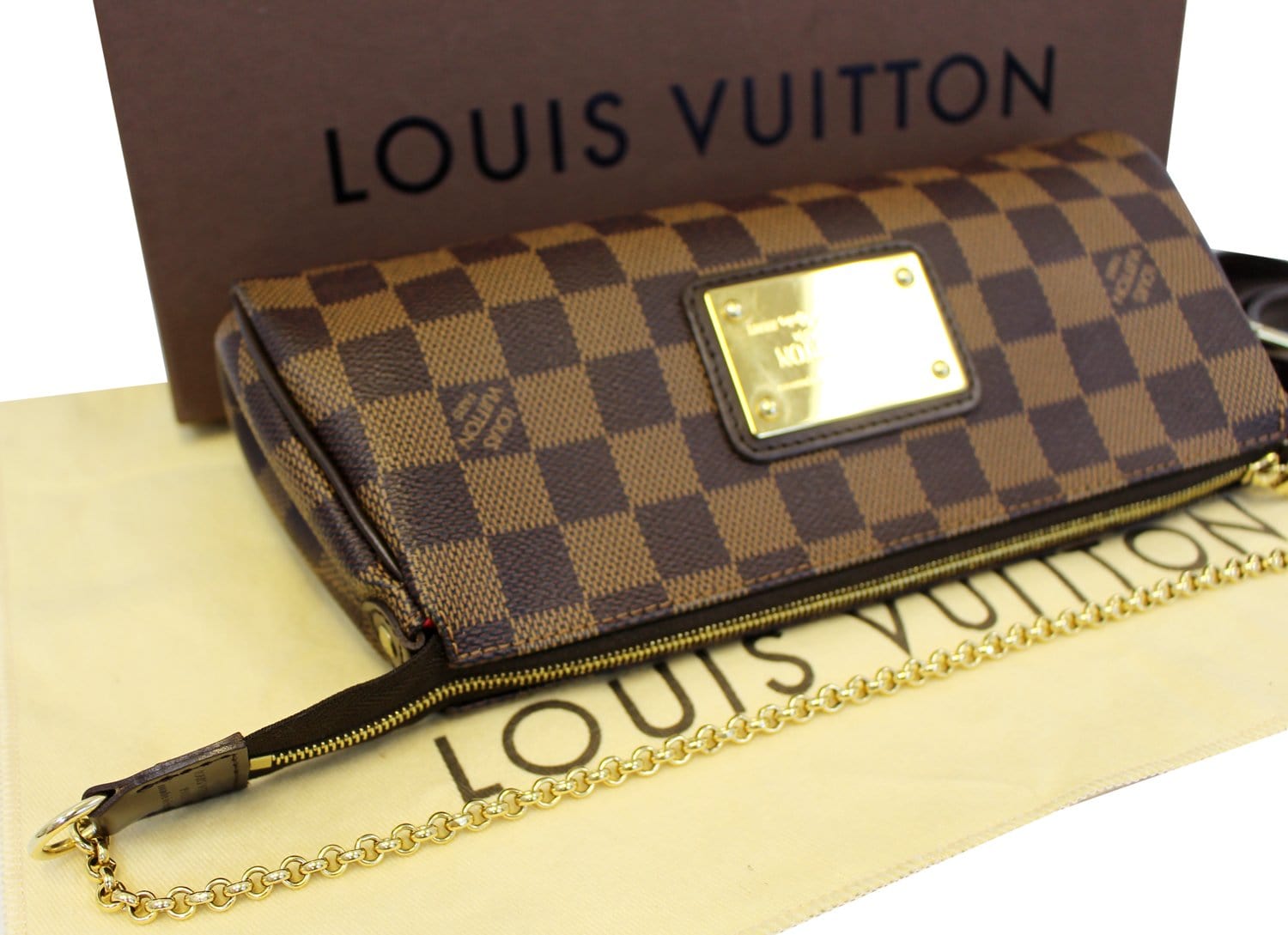 Louis Vuitton Damier Ebene Eva Pochette