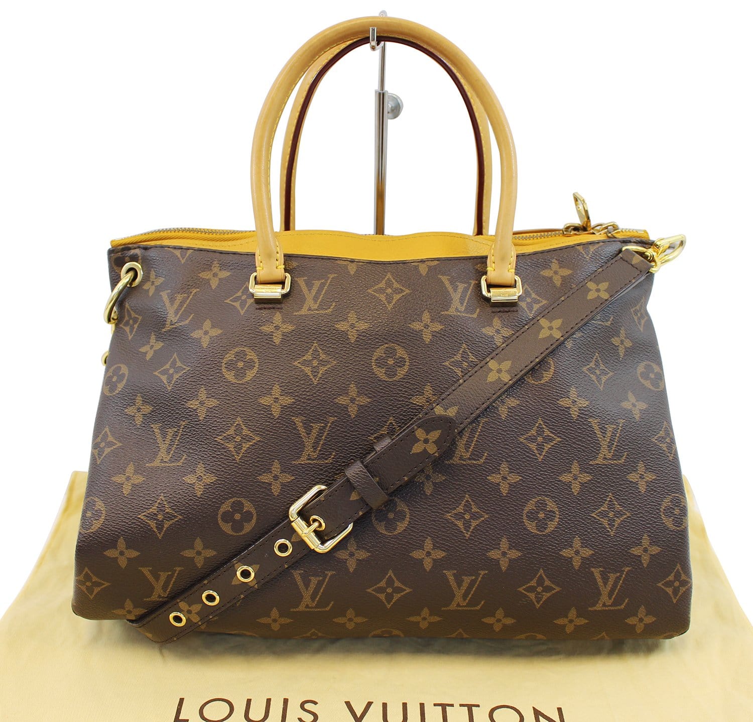 Louis Vuitton Safran Monogram Pallas Bag
