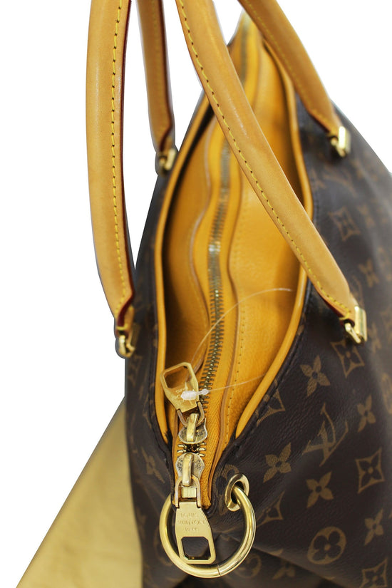 Louis Vuitton Crossbody Pallas Monogram Safran in Toile Canvas/Leather with  Gold-tone - US