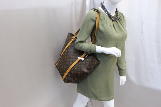 LOUIS VUITTON Monogram Canvas Sac Shopping Tote Bag