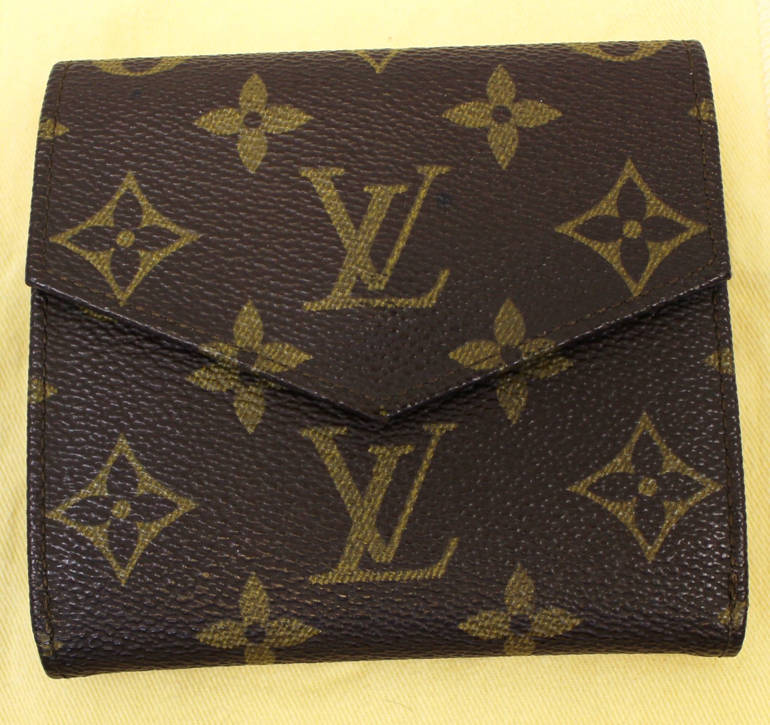 LV Wallet Trifold Wallet Mono Damier With Removable Card Holder
