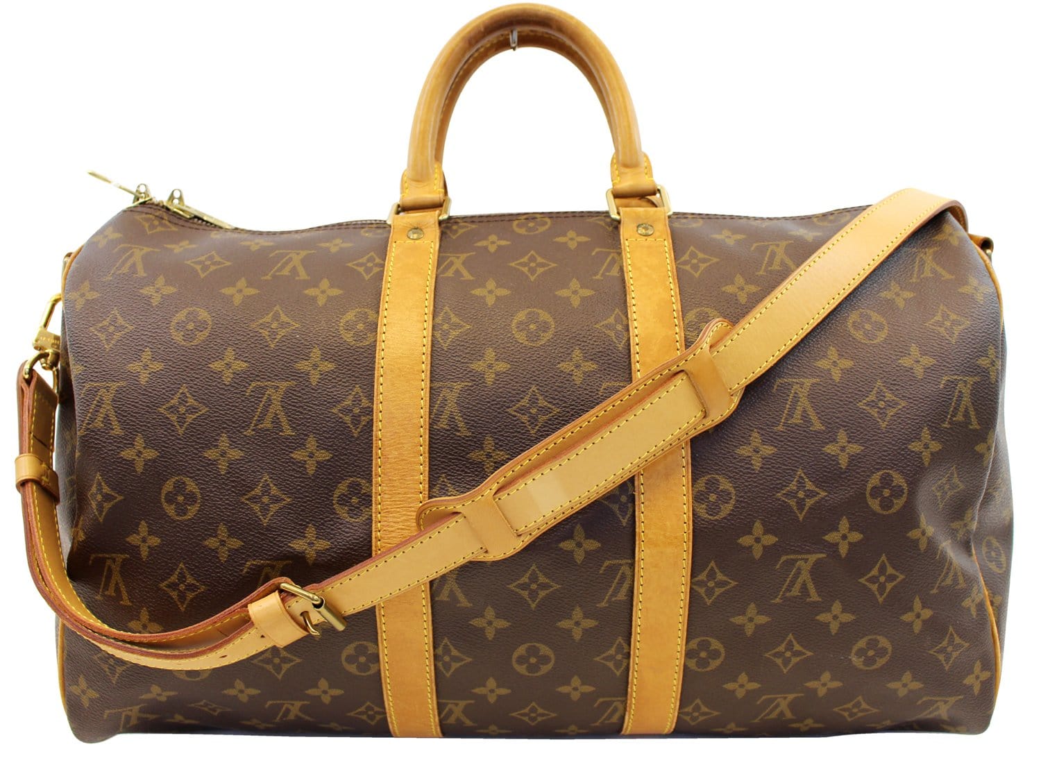 Louis Vuitton Ramages Monogram Coated Canvas Keepall 45 Gold Hardware, 2015 (Very Good), Womens Handbag