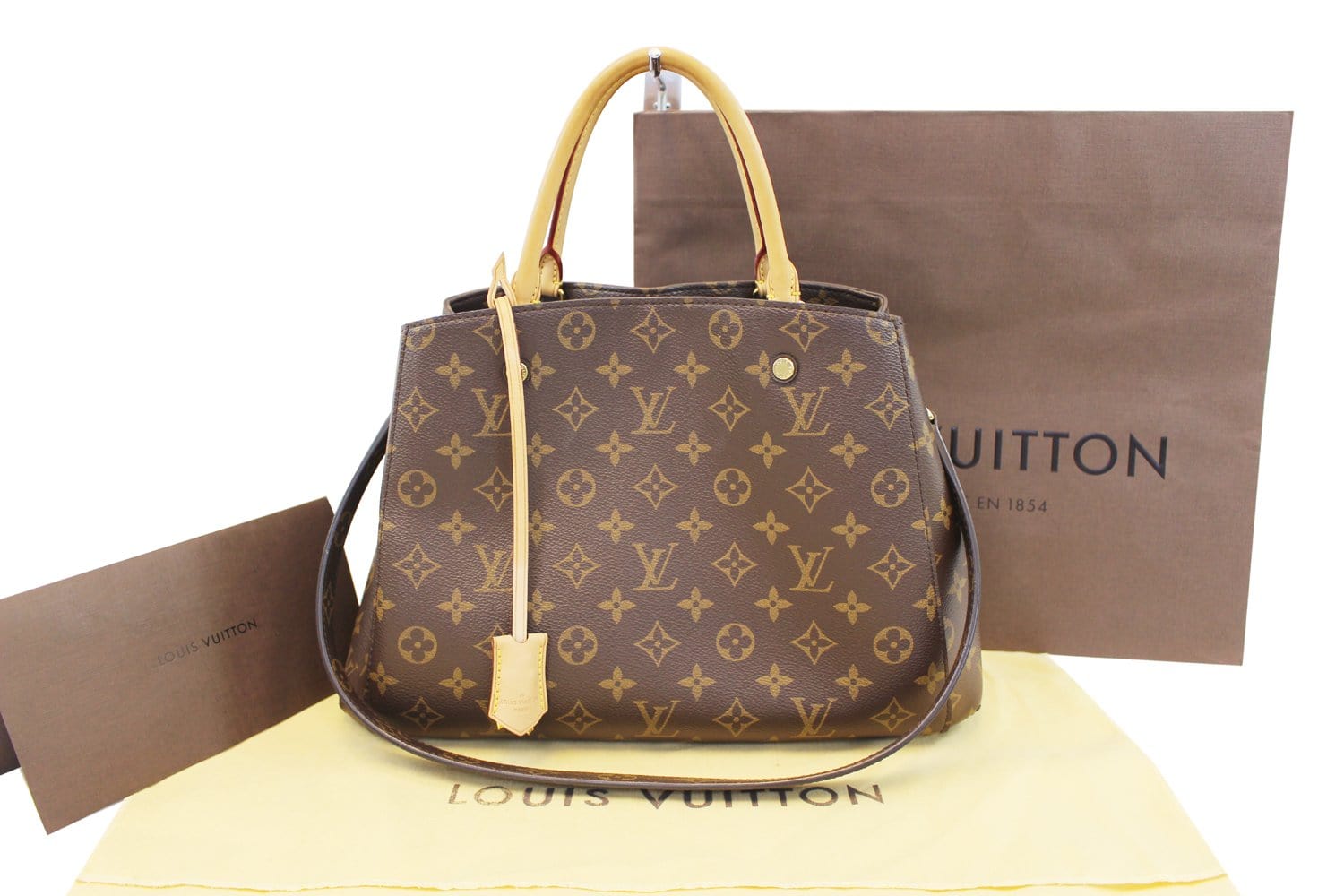 Louis Vuitton, Bags, Authentic Louis Vuitton Montaigne Mm