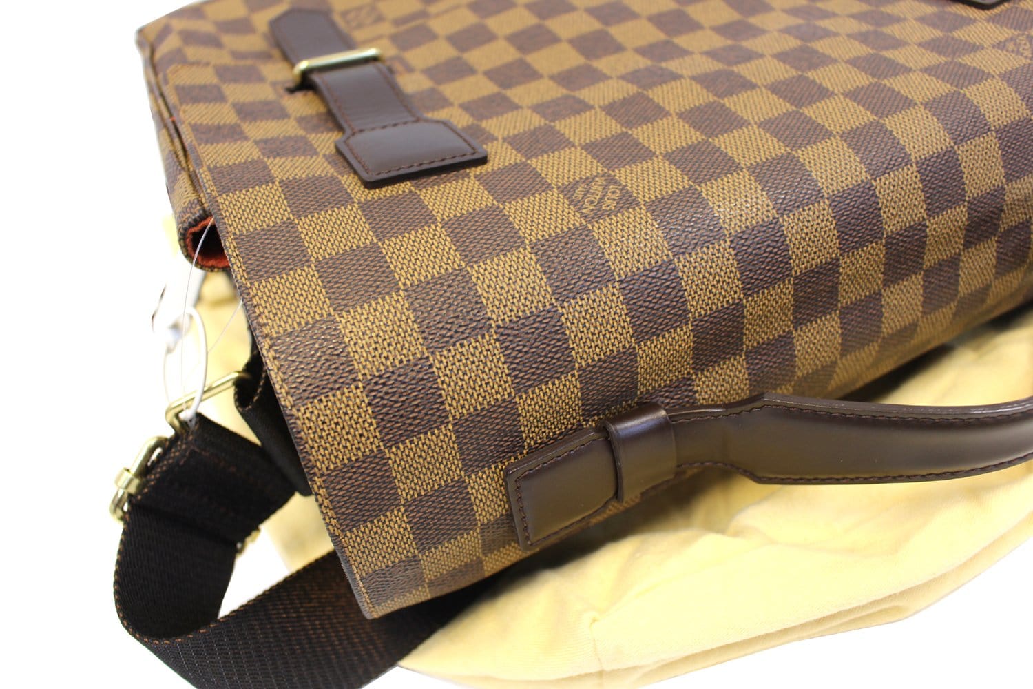 LOUIS VUITTON LOUIS VUITTON Broadway shoulder crossbody bag N42270 Damier  Ebene Used LV mens N42270