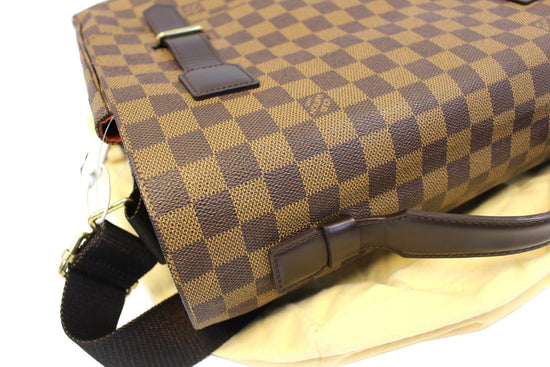 LOUIS VUITTON Damier Ebene Broadway Messenger Bag 1247395