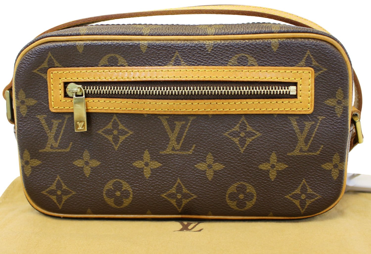 Louis Vuitton Pochette Cite Monogram Canvas Hand Bag at 1stDibs