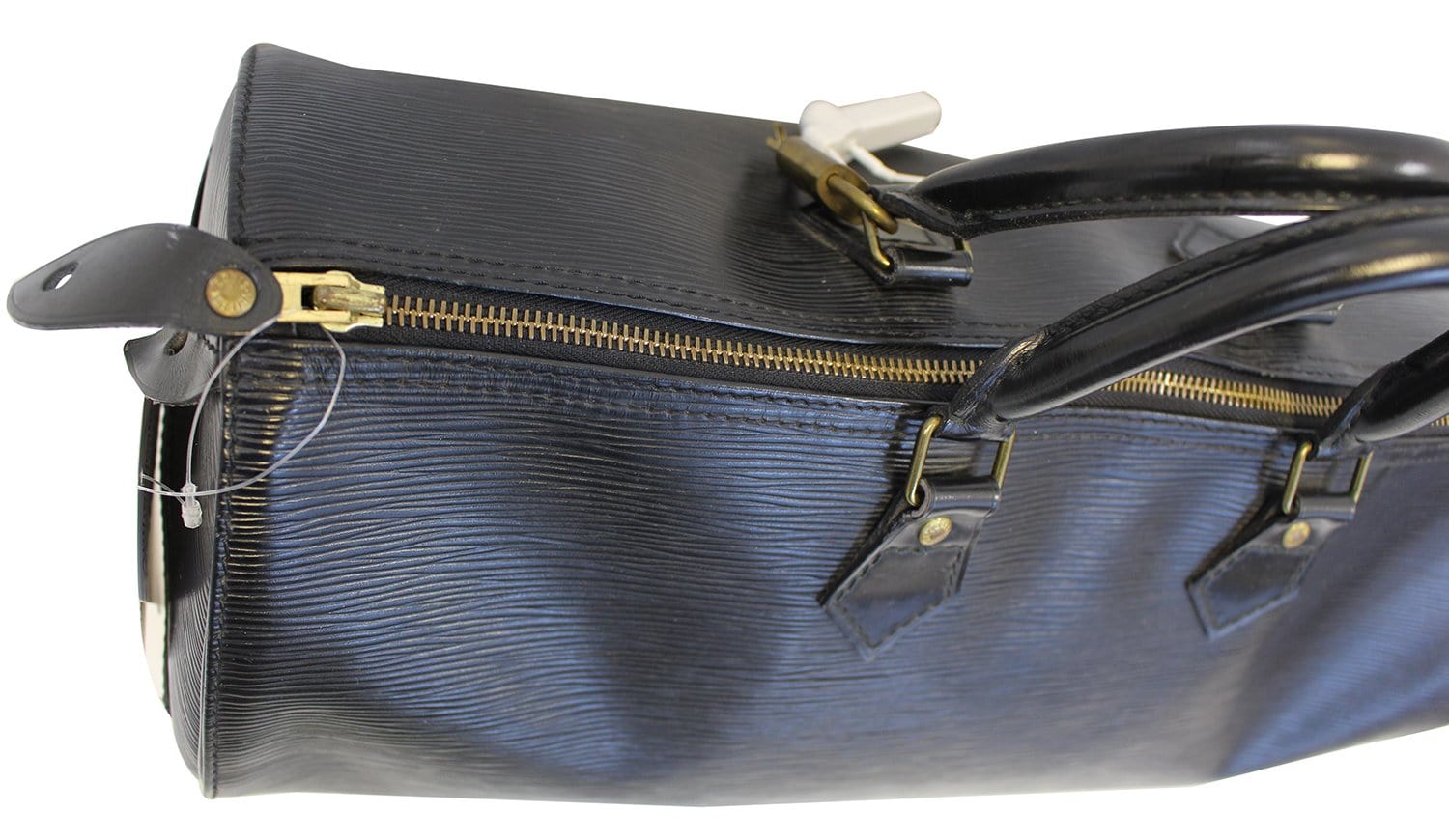 Louis Vuitton Blue Epi Leather Speedy 35 Gold Hardware, 2012