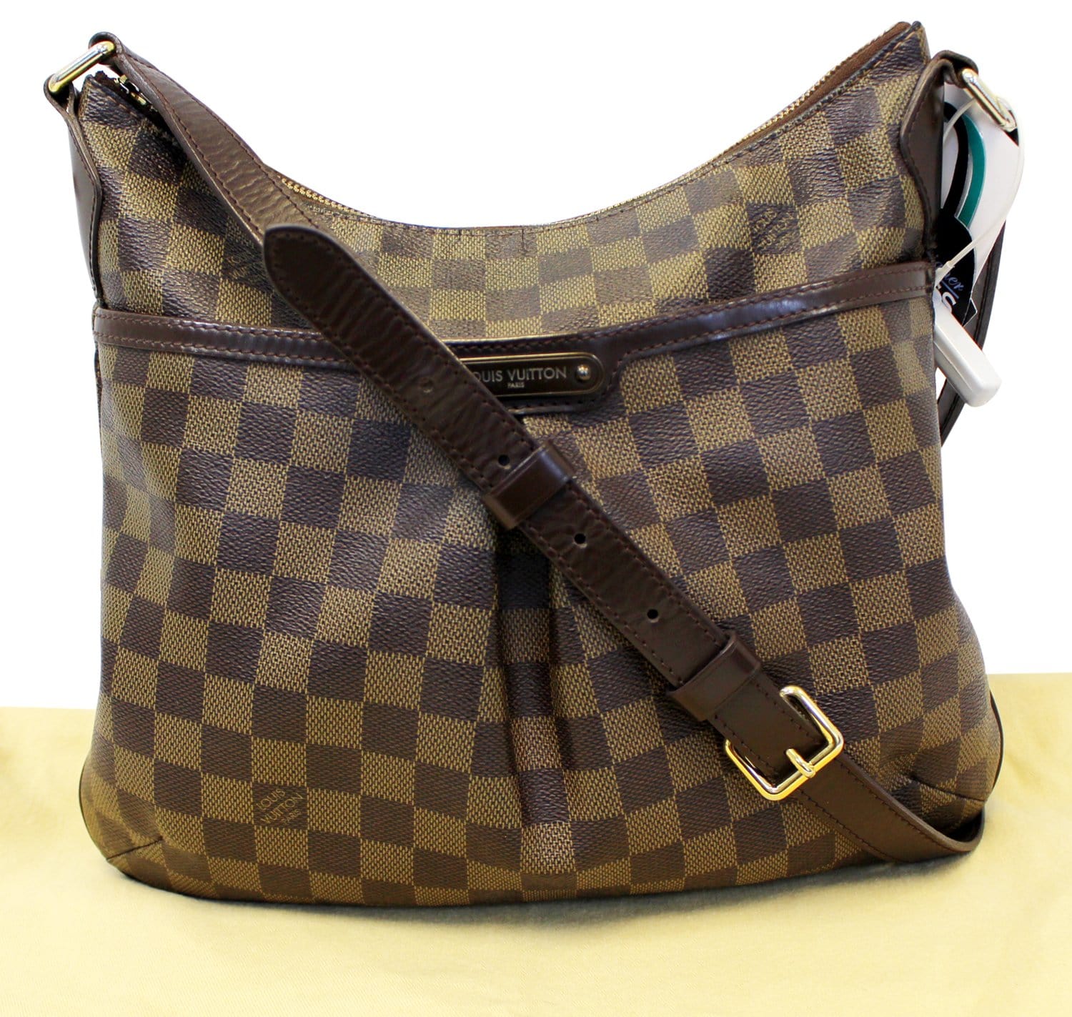 LOUIS VUITTON Damier Ebene Bloomsbury PM Crossbody Bag | Dallas Designer Handbags