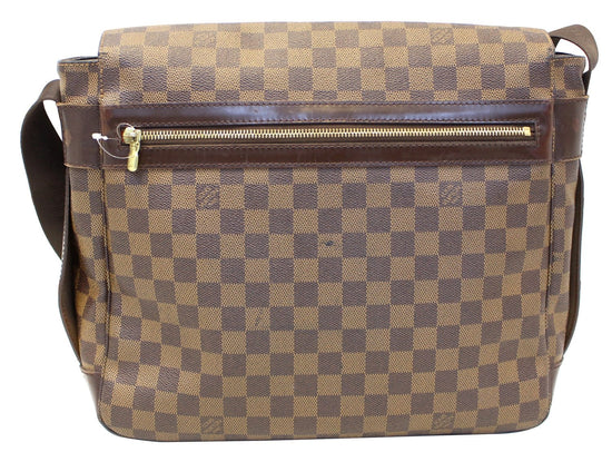 Louis Vuitton Damier Ebene Bastille Messenger Bag. Made in France.