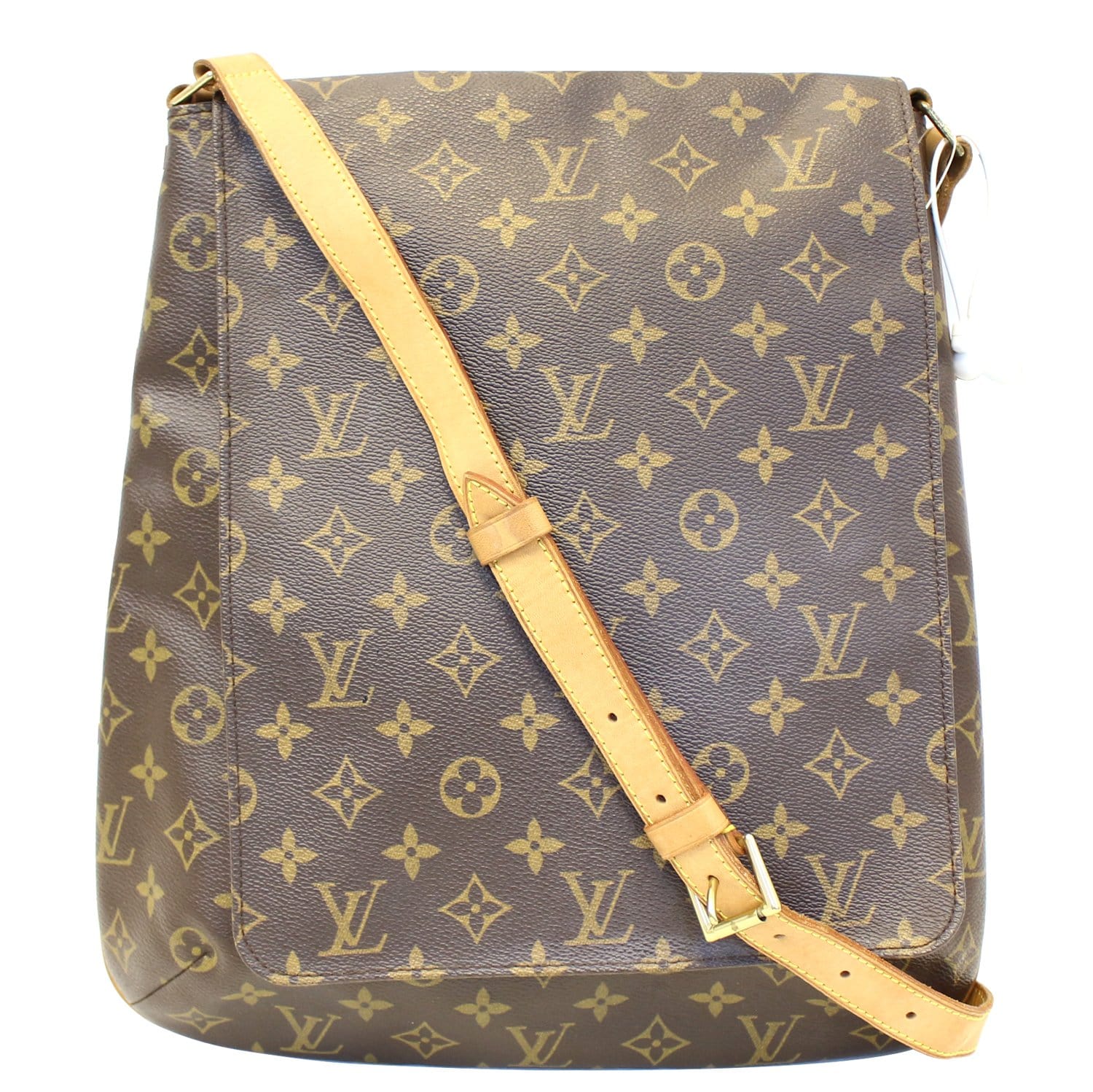 Louis Vuitton Musette Salsa Handbag Monogram Canvas GM Brown 2427441