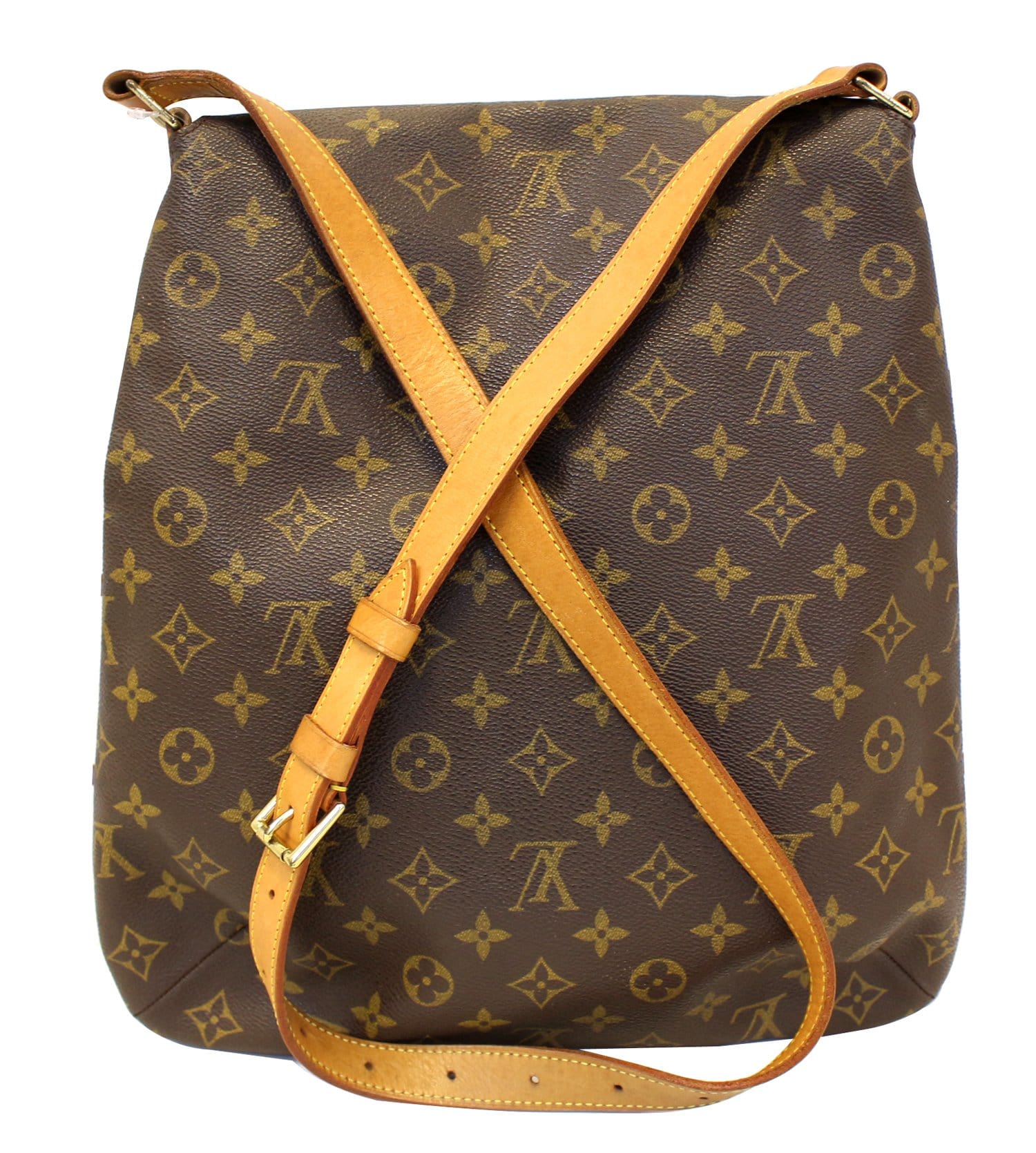 LOUIS VUITTON Musette Salsa GM Monogram Crossbody Shoulder Bag