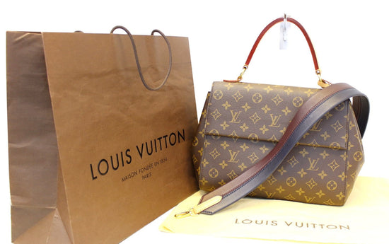 LOUIS VUITTON Monogram Canvas Cluny MM Shoulder Bag TT2066