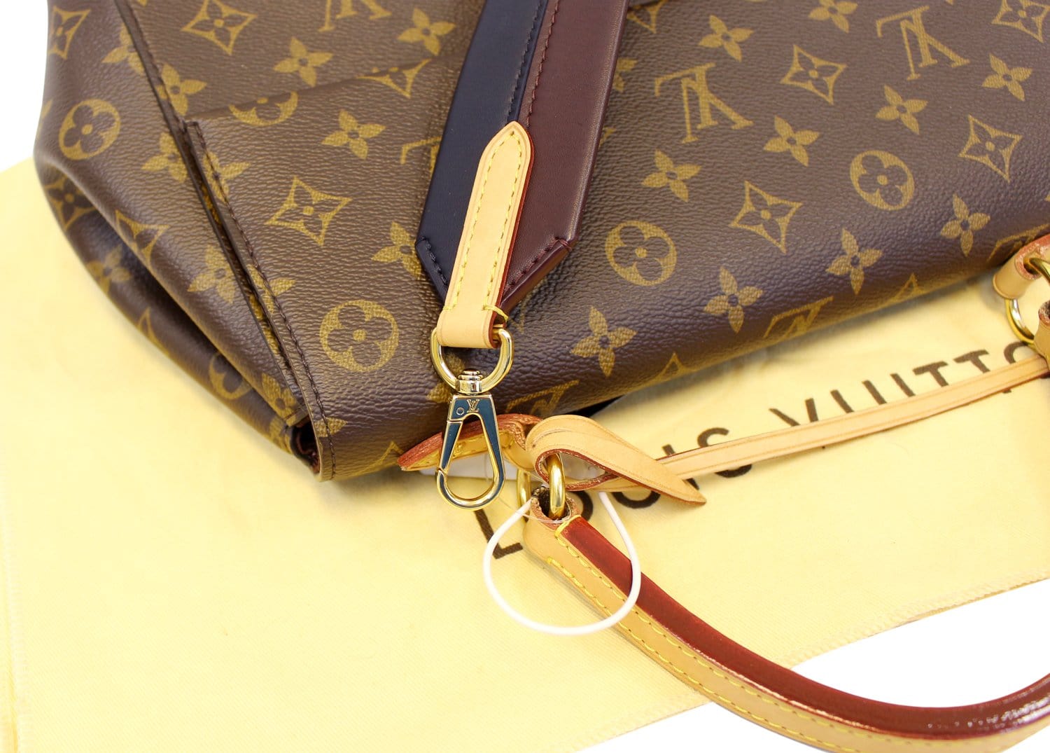 LOUIS VUITTON Monogram Canvas Cluny MM Shoulder Bag