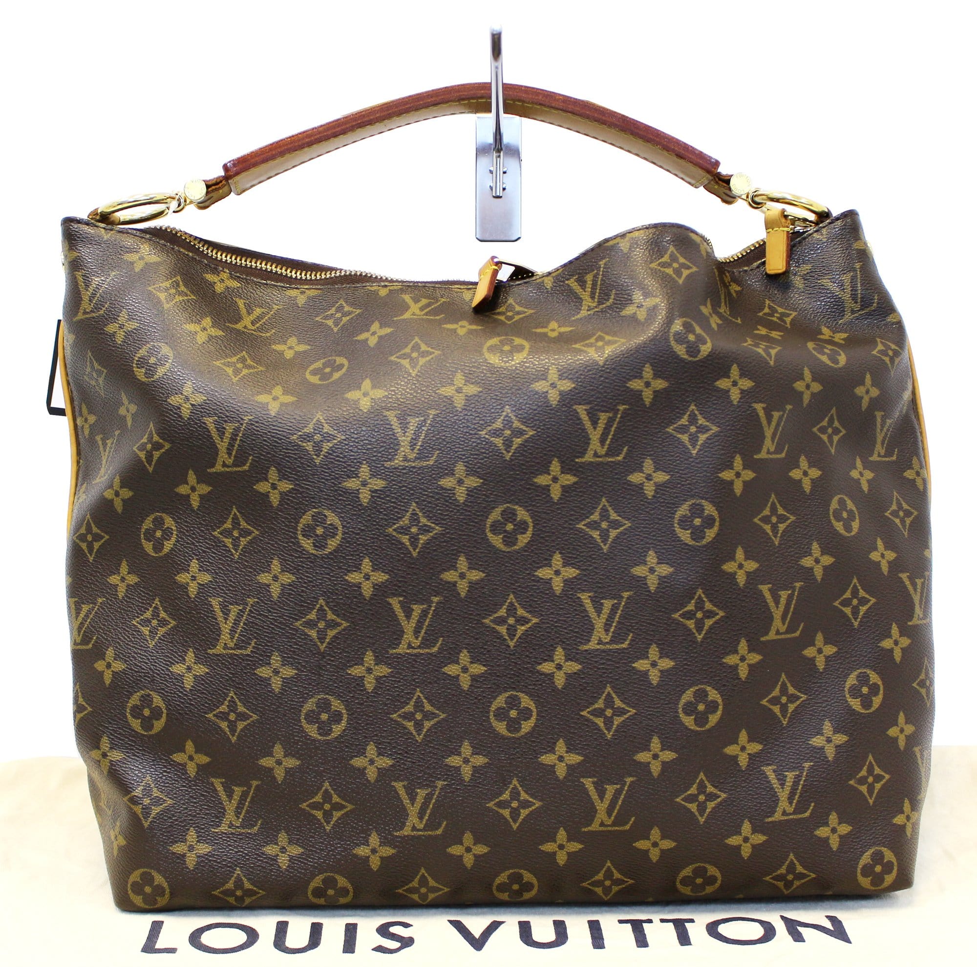 LOUIS VUITTON Monogram Canvas Sully MM Shoulder Bag