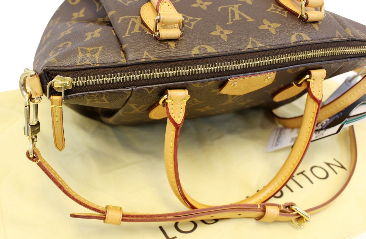 LOUIS VUITTON Monogram Canvas Brown Turenne PM Shoulder Bag