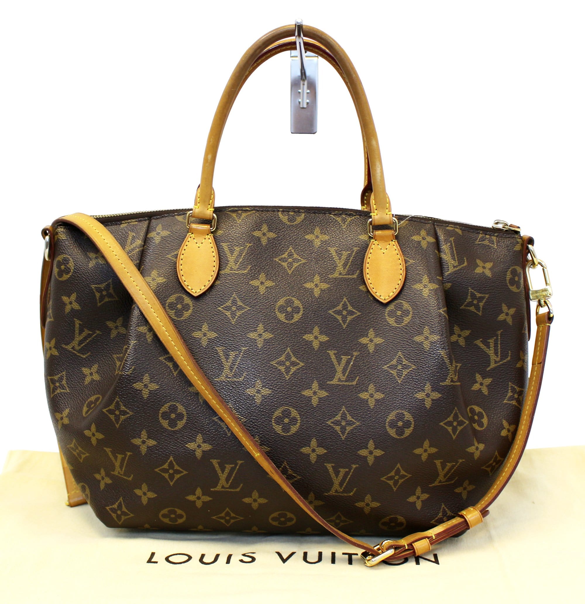 LOUIS VUITTON Monogram Canvas Turenne MM 2 Way Shoulder Bag