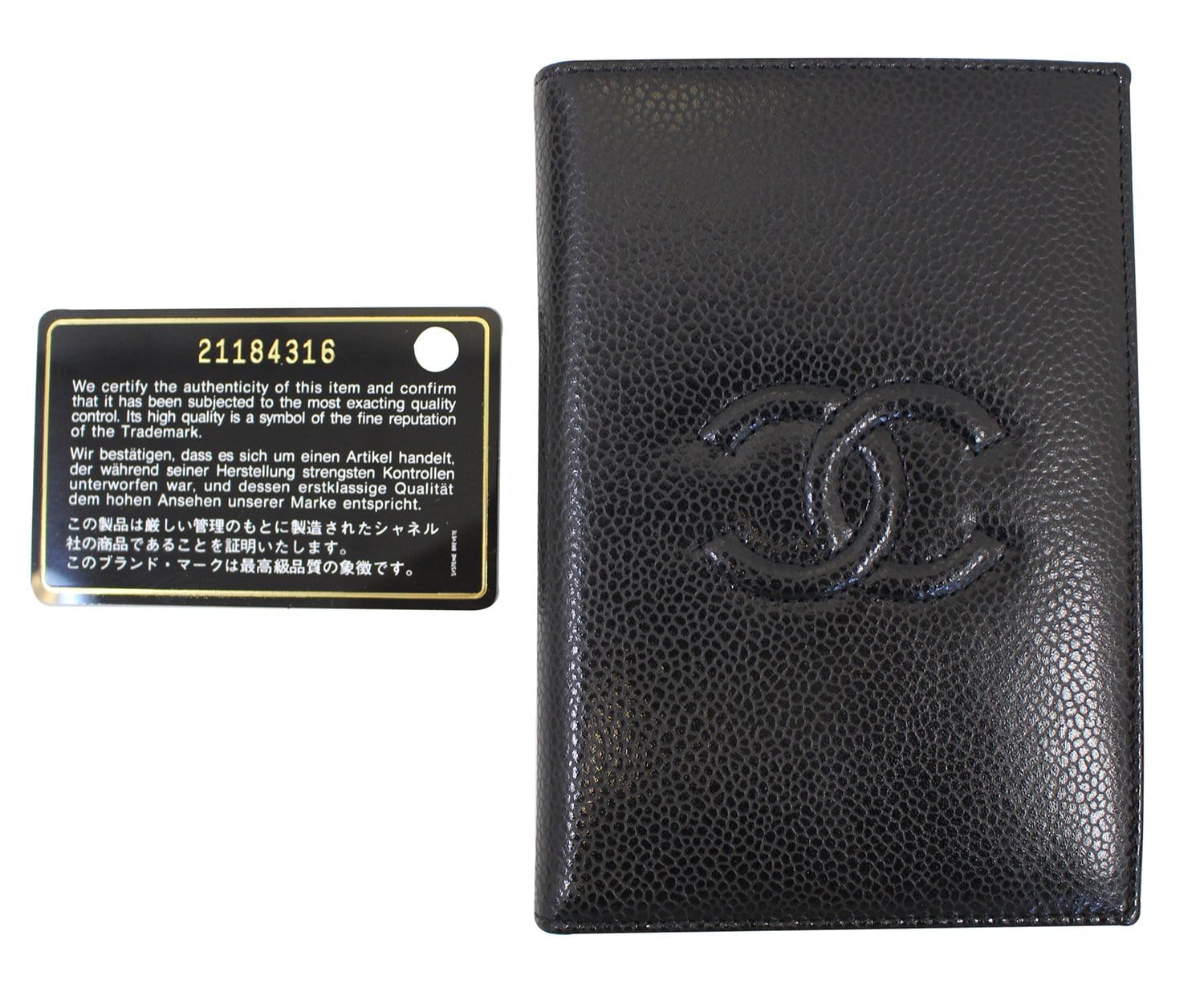 passport cover chanel