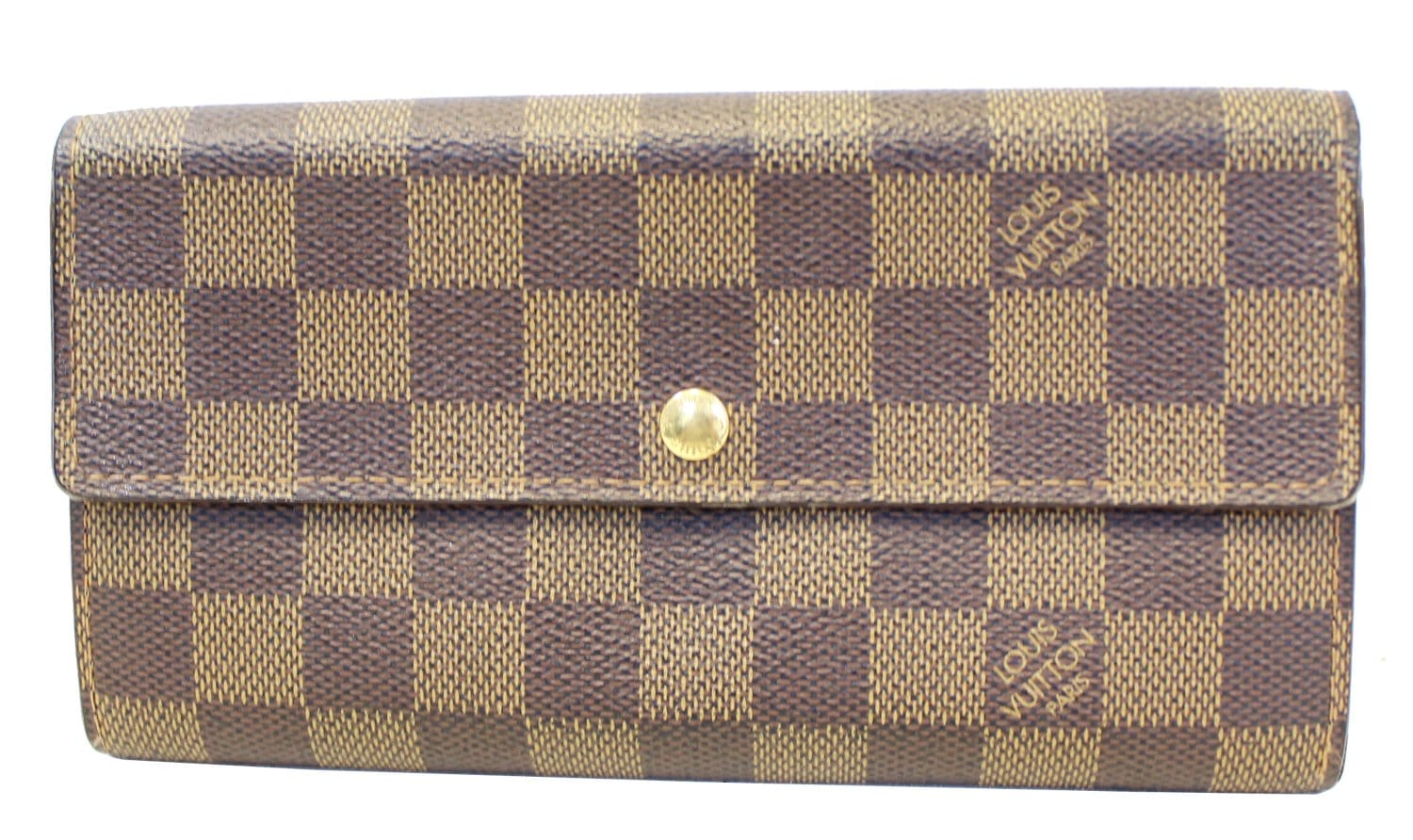 Louis Vuitton Checkered Brown Wallet - Designer wallets - Timeless