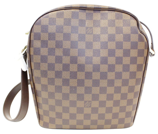 Authentic Louis Vuitton Damier Ipanema GM Shoulder Cross Bag