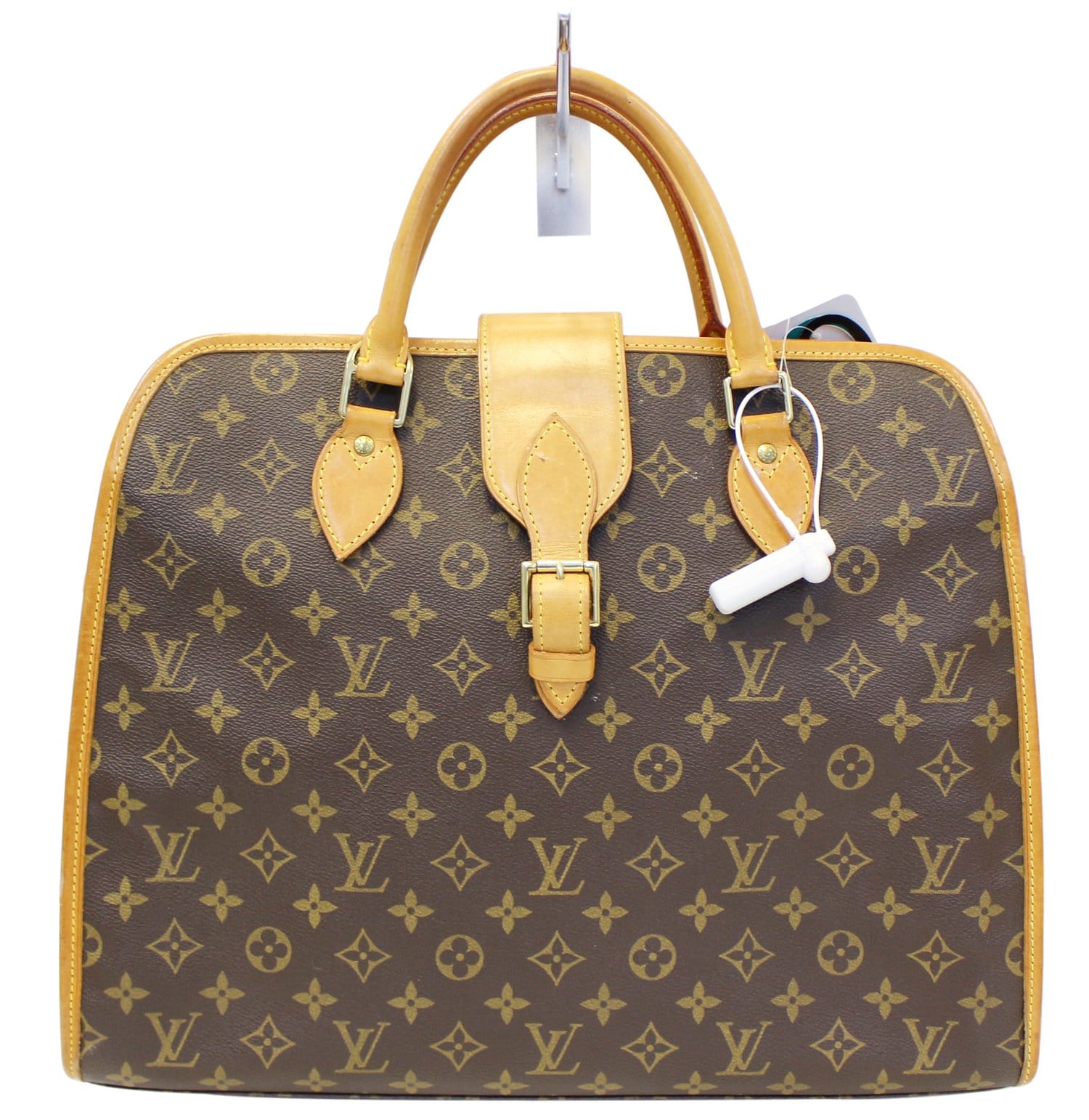 Louis Vuitton Vintage Monogram Canvas Rivoli Satchel at 1stDibs