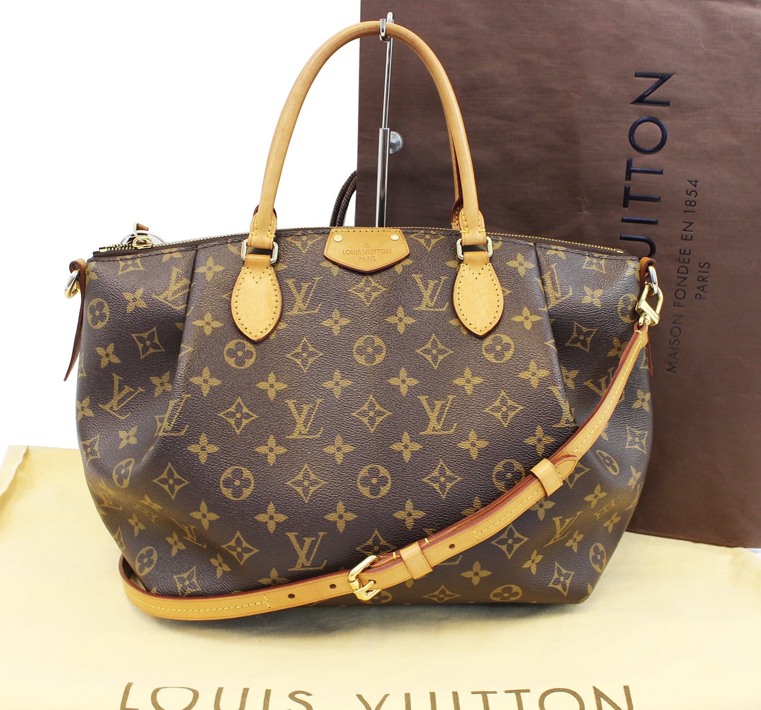 LOUIS VUITTON Monogram Turenne MM 2 Way Shoulder Handbag | Dallas Designer Handbags