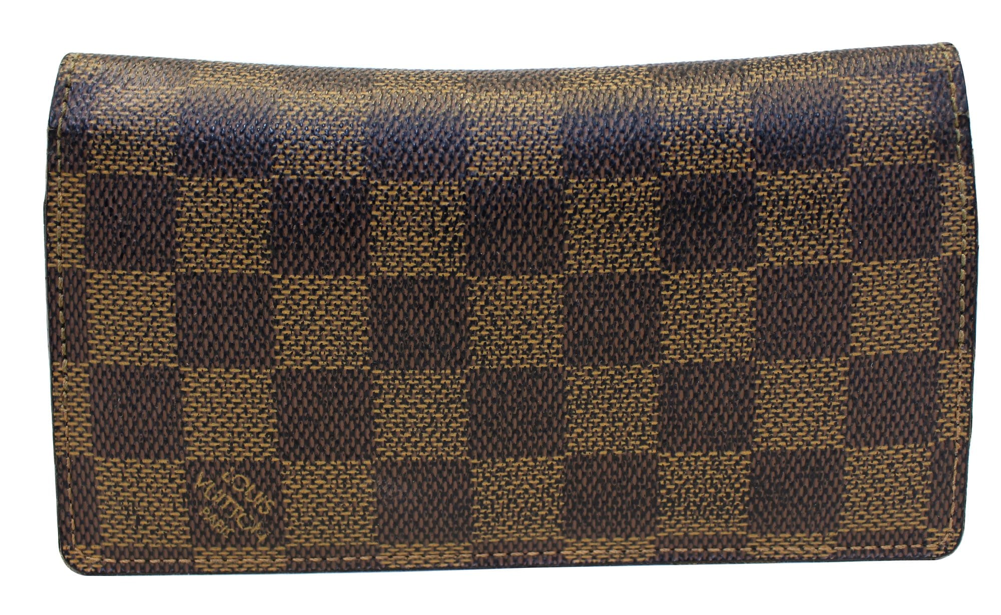 Louis Vuitton Damier Ebene Checkbook Cover (SHF-r7vjBZ) – LuxeDH