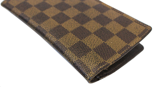 LOUIS VUITTON Damier Graphite Checkbook Cover Wallet 443003